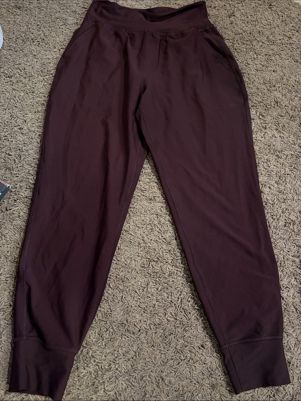 Old Navy Burgundy Women's Jogger Track Pants